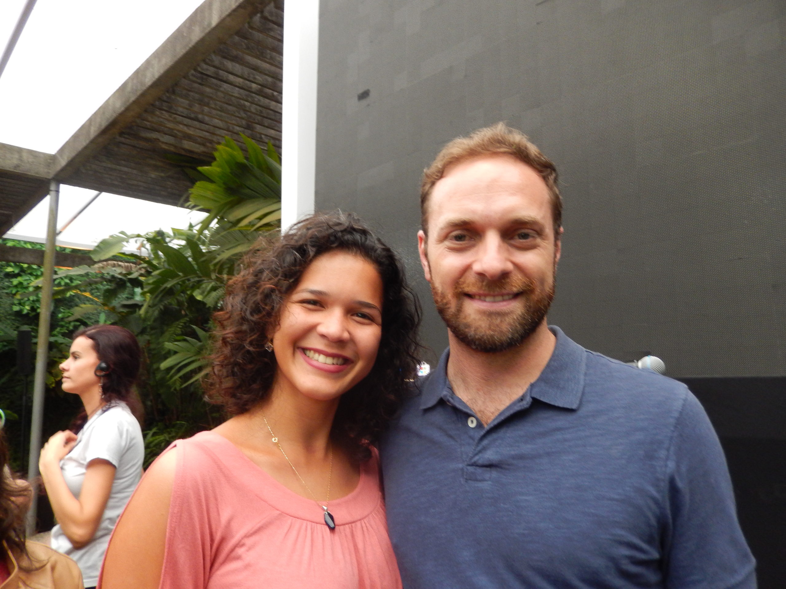 Isabel Carvalho e Leandro Percario